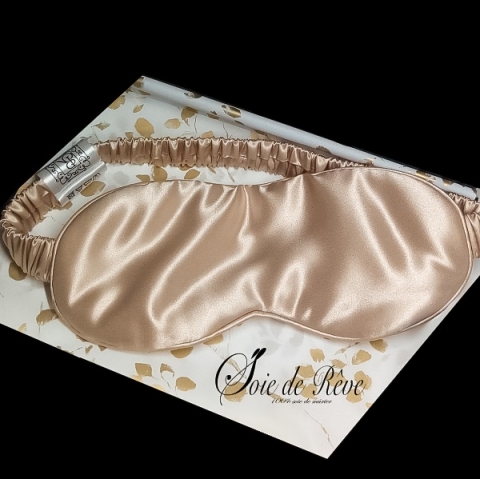 Masque De Sommeil En Soie Léopard - Bandeau Satin Confortable Pour Dormir, Voyage, Sieste, Hommes Et Femmes, Avec Chouchou - 6